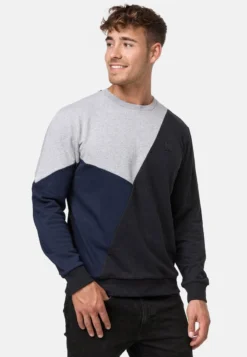 Indicode Jeans ALFI - Strickpullover - Navy