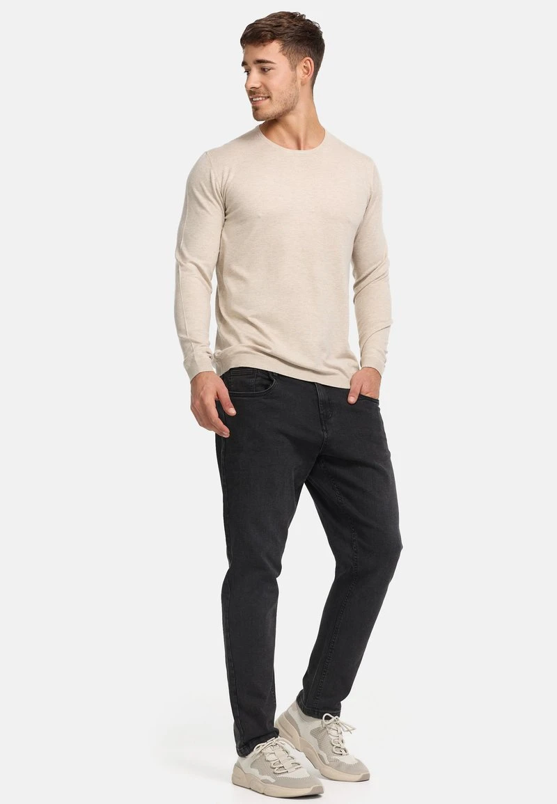 Indicode Jeans GREYSON - Strickpullover - Beige - Image 2
