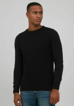 Indicode Jeans IDRICARDO - Strickpullover - Mottled Grey