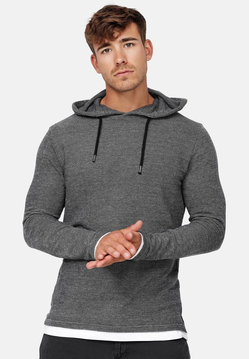 Indicode Jeans LONGIS - Kapuzenpullover - Navy - Image 6