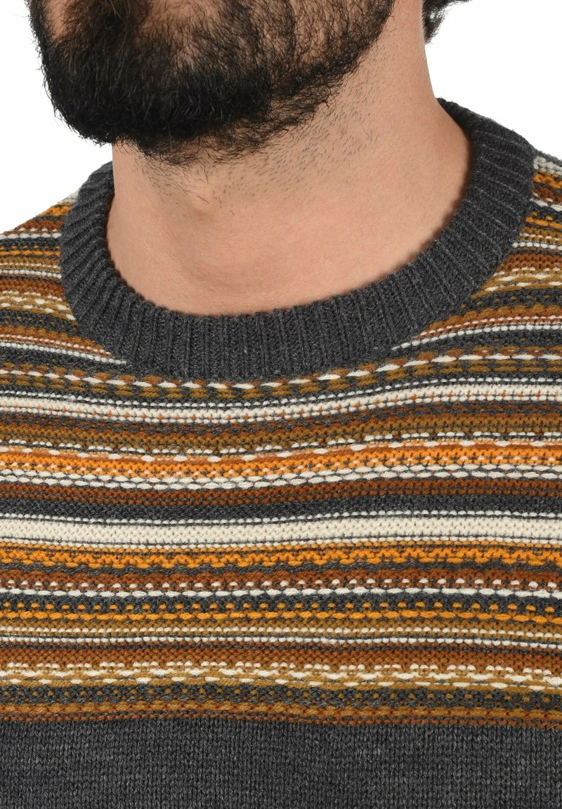 Indicode Jeans IDLURDES - Strickpullover - Charcoal Mix - Image 4