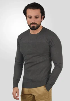 Indicode Jeans IDERNESTO - Strickpullover - Charcoal Mix