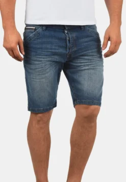Indicode Jeans IDALESSIO - Jeans Shorts - Blue