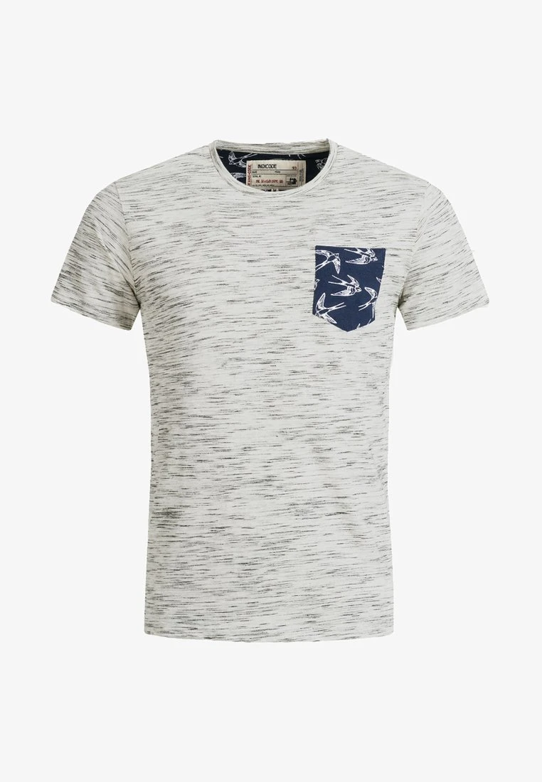 Indicode Jeans BLAINE - T-Shirt Print - Grau - Image 4