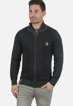 Indicode Jeans IDANDY - Strickjacke - Black