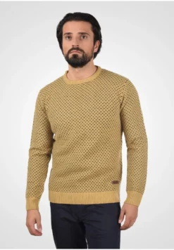 Indicode Jeans IDCOPPLER - Strickpullover - Prairie Sand