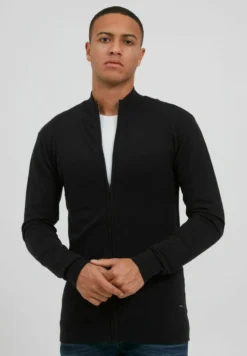 Indicode Jeans IDERNOLDO - Strickjacke - Black