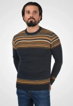 Indicode Jeans IDLURDES - Strickpullover - Navy