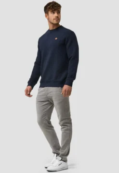 Indicode Jeans DASH - Sweatshirt - Navy