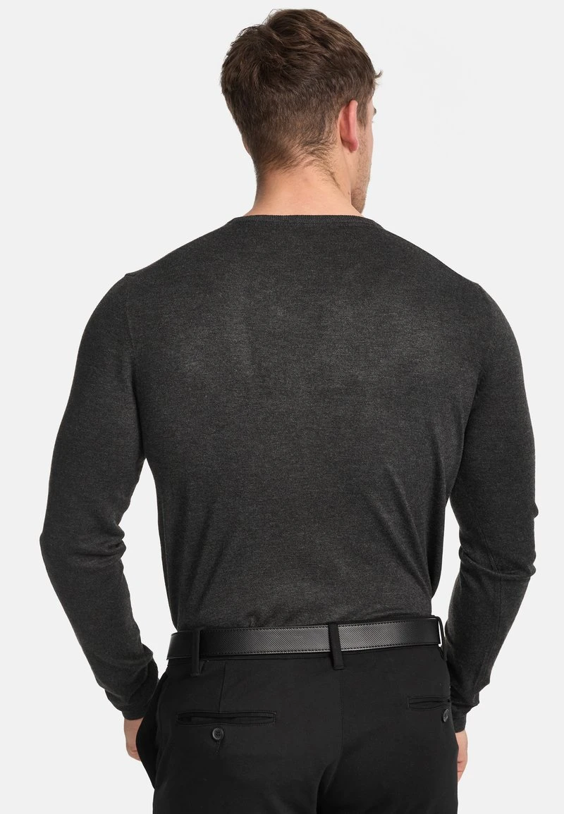 Indicode Jeans GREYSON - Strickpullover - Charcoal Mix - Image 2