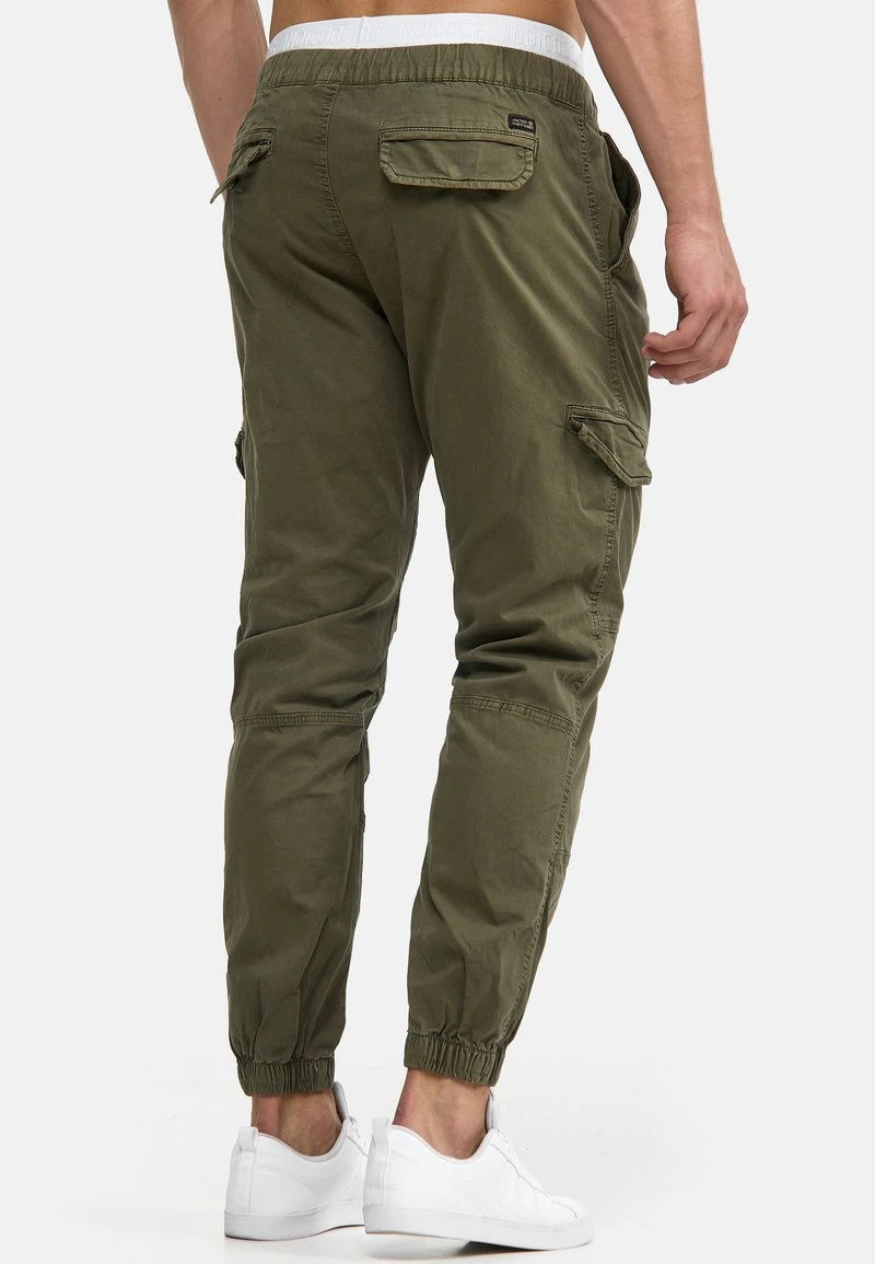 Indicode Jeans LEVI - Cargohose - Army - Image 3