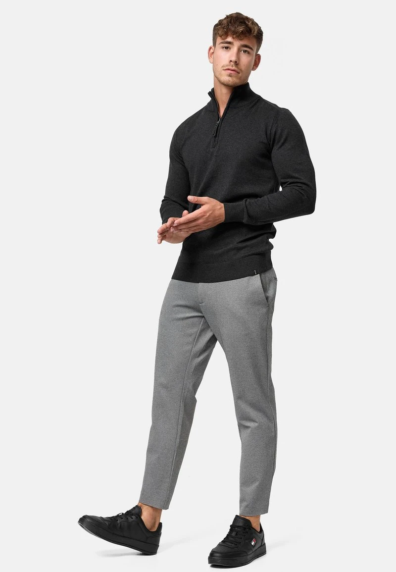 Indicode Jeans GORE - Strickpullover - Charcoal Mix - Image 2