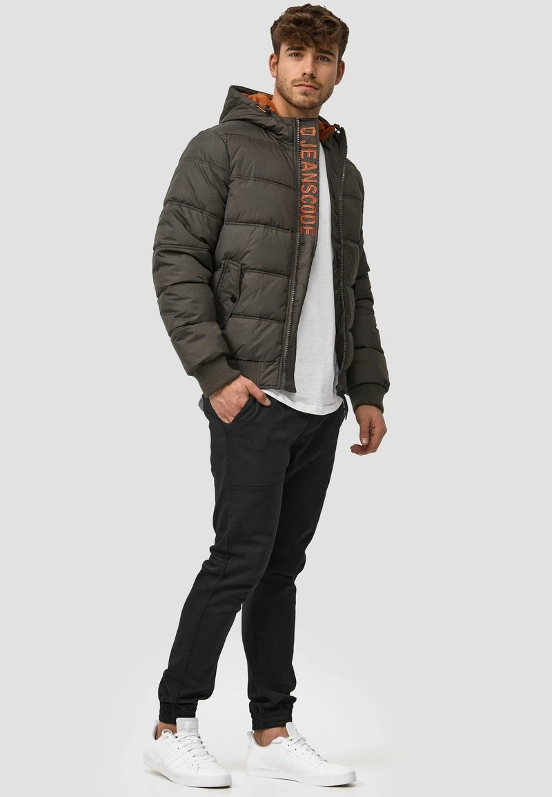 Indicode Jeans ADRIAN - Winterjacke - Raven