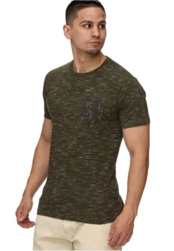 Indicode Jeans BLAINE - T-Shirt Print - Grün