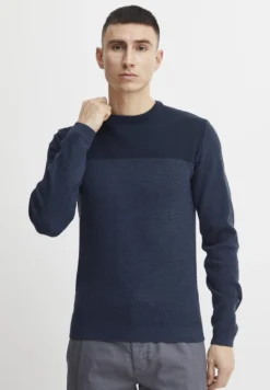 Indicode Jeans IDLABEL - Strickpullover - Navy