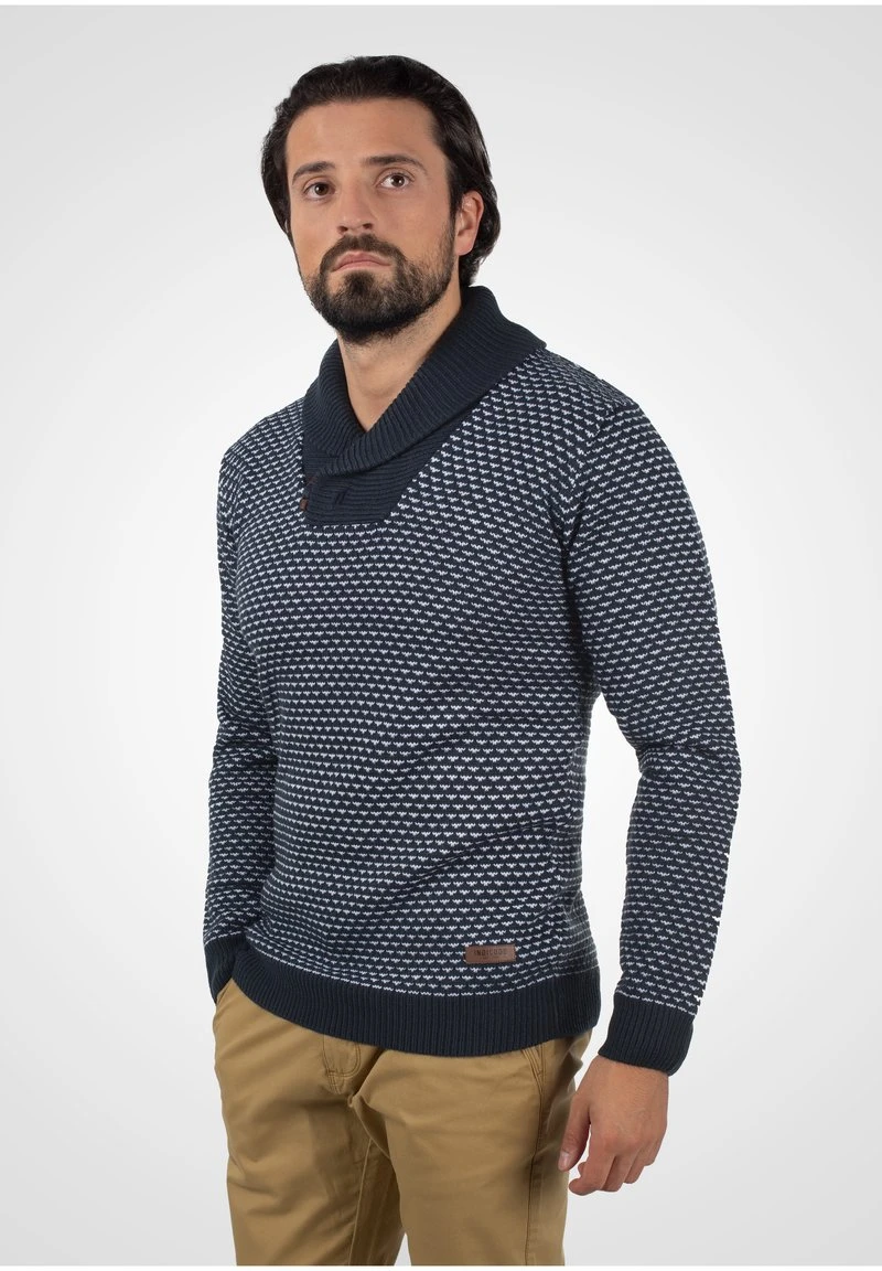 Indicode Jeans IDCOPENT - Strickpullover - Navy