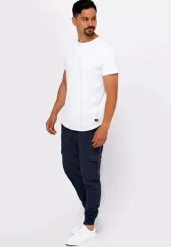 Indicode Jeans BENDNER - Cargohose - Navy Mix