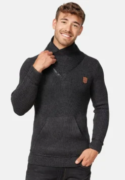 Indicode Jeans DANE - Strickpullover - Raven