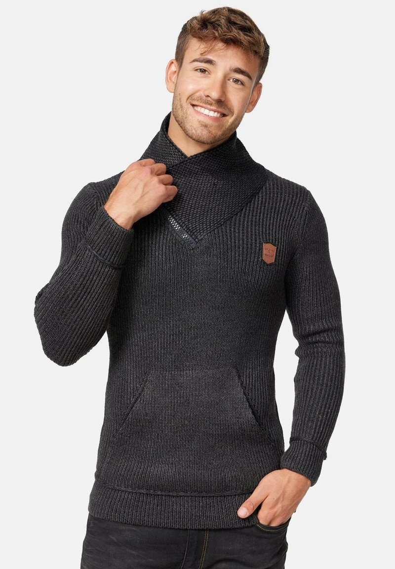 Indicode Jeans DANE - Strickpullover - Raven