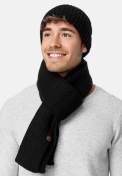 Indicode Jeans GEYSER - Schal - Black