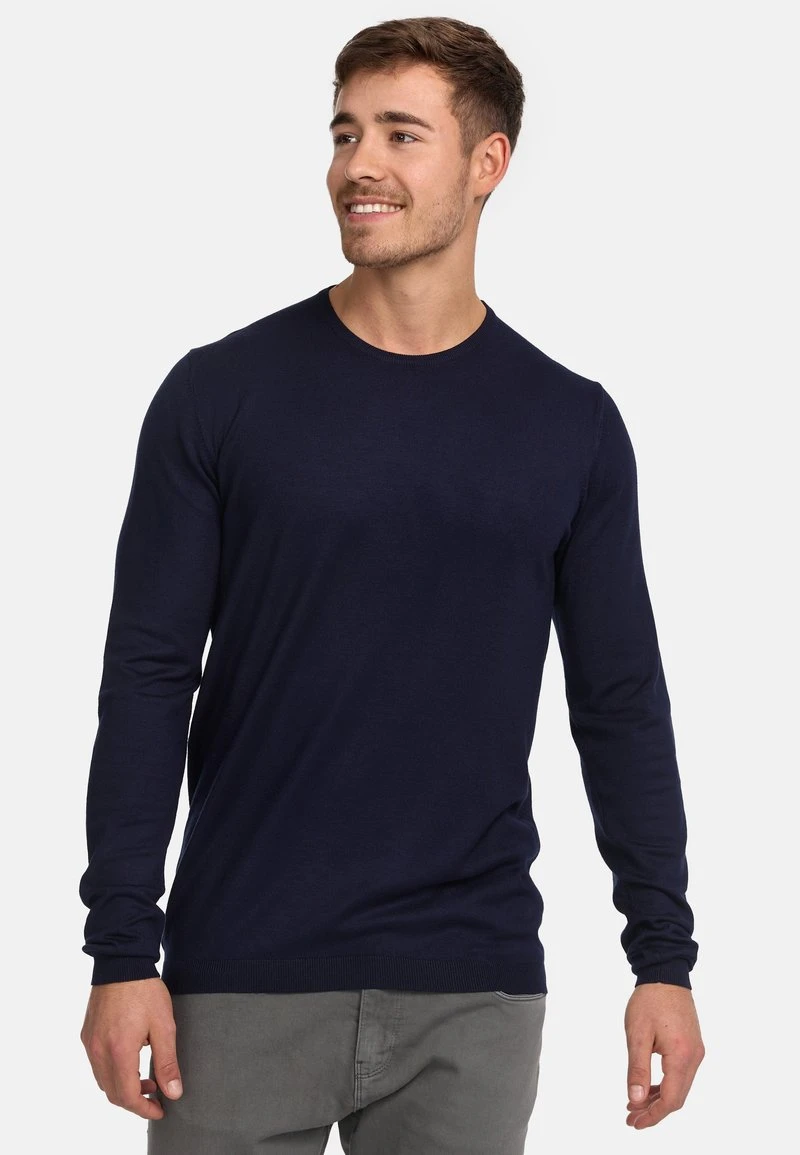 Indicode Jeans GREYSON - Strickpullover - Navy
