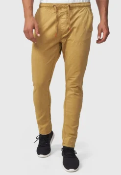 Indicode Jeans OSBORNE - Stoffhose - Amber