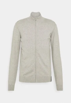 Indicode Jeans CHANCELLOR - Strickjacke - Grey Mix