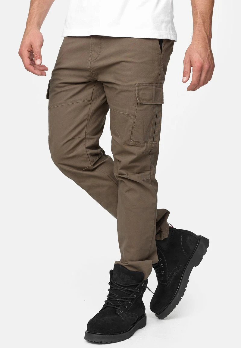 Indicode Jeans Cargohose - Army - Image 4