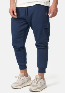 Indicode Jeans BENDNER - Cargohose - Navy