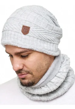 Indicode Jeans SET - Schal - Light Grey