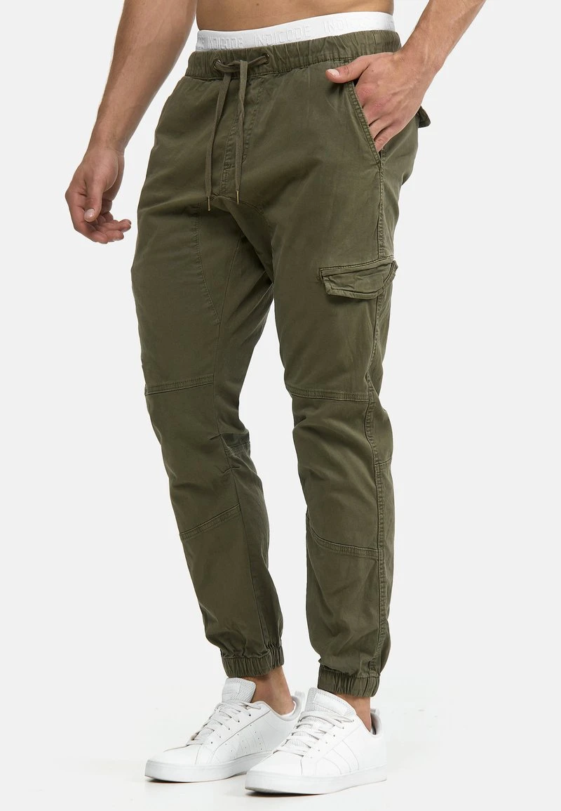 Indicode Jeans LEVI - Cargohose - Army - Image 5