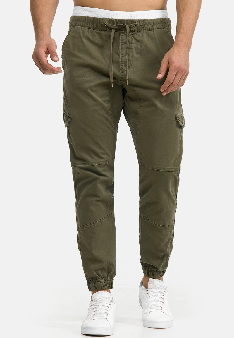 Indicode Jeans LEVI - Cargohose - Army - Image 4