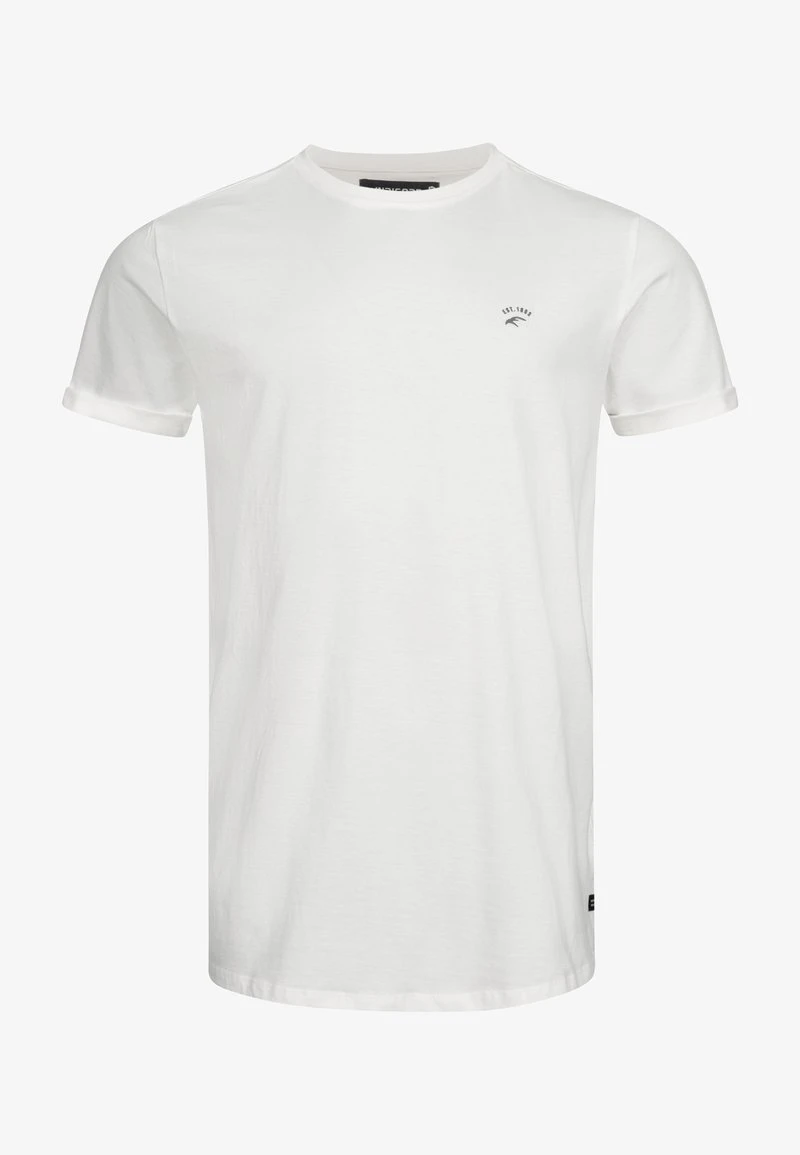 Indicode Jeans KLOGE - T-Shirt Basic - Offwhite - Image 3