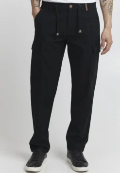 Indicode Jeans IDMOSAT - Cargohose - Black