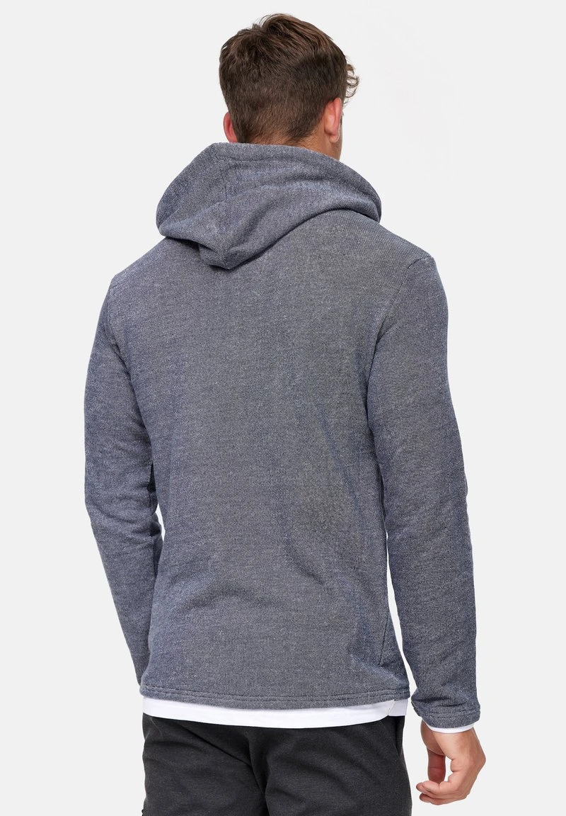 Indicode Jeans LONGIS - Kapuzenpullover - Navy - Image 3