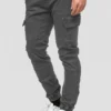Indicode Jeans AUGUST - Cargohose - Raven