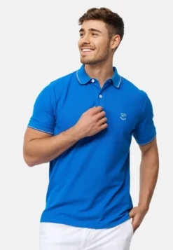Indicode Jeans WALLO - Poloshirt - Skydiver