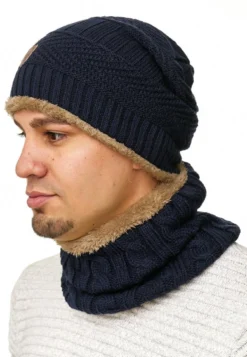 Indicode Jeans SET - Schal - Navy