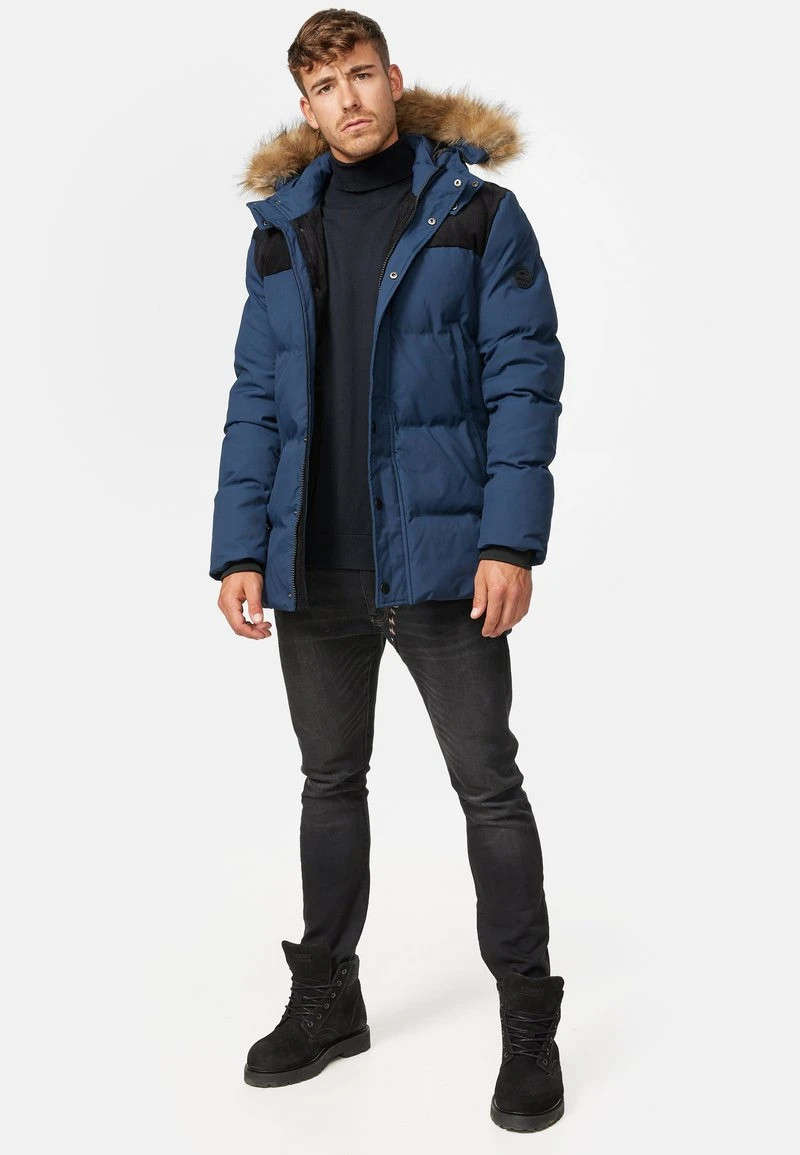Indicode Jeans HEXYL - Wintermantel - Navy - Image 2