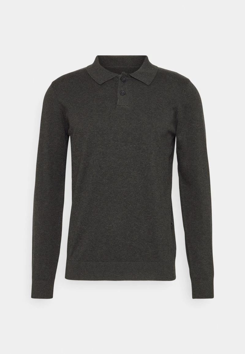 Indicode Jeans BARNER - Poloshirt - Charcoal Mix - Image 4