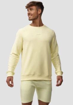 Indicode Jeans BAXTER - Sweatshirt - Young Wheat