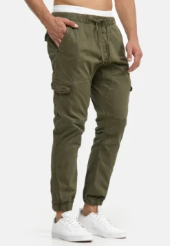 Indicode Jeans LEVI - Cargohose - Army