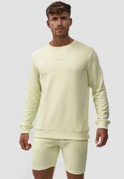Indicode Jeans BAXTER - Sweatshirt - Lime Cream