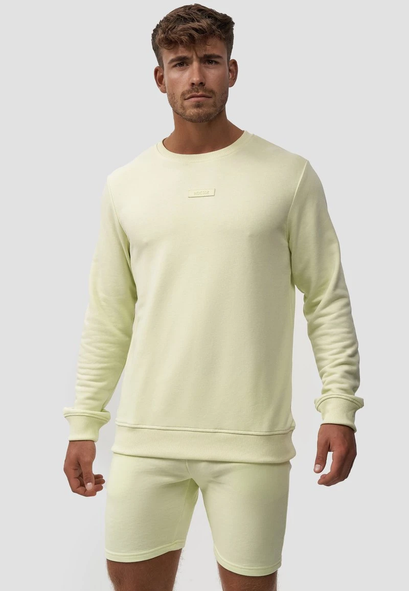 Indicode Jeans BAXTER - Sweatshirt - Lime Cream