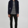 Indicode Jeans IDBANJAMINO - Strickjacke - Navy