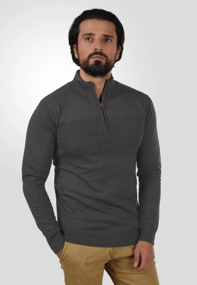 Indicode Jeans IDERNO - Strickpullover - Charcoal Mix