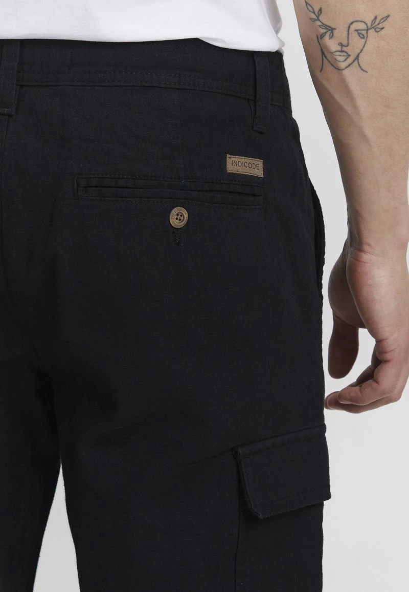 Indicode Jeans IDMOSAT - Cargohose - Black - Image 5