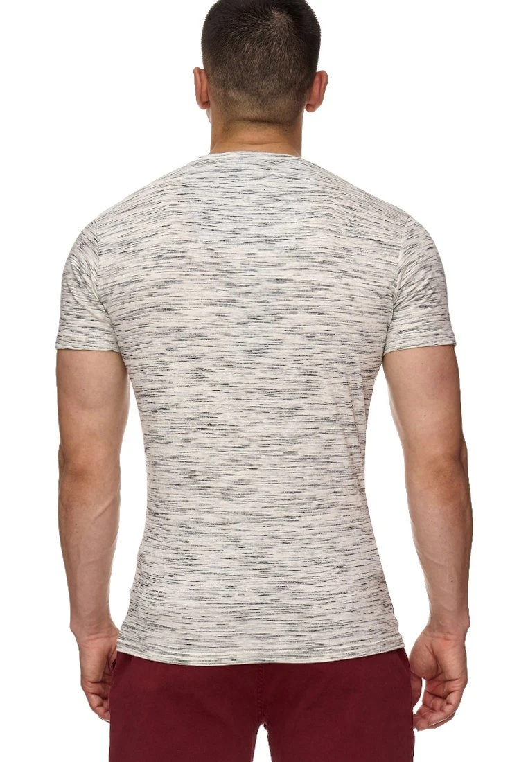 Indicode Jeans BLAINE - T-Shirt Print - Grau - Image 3