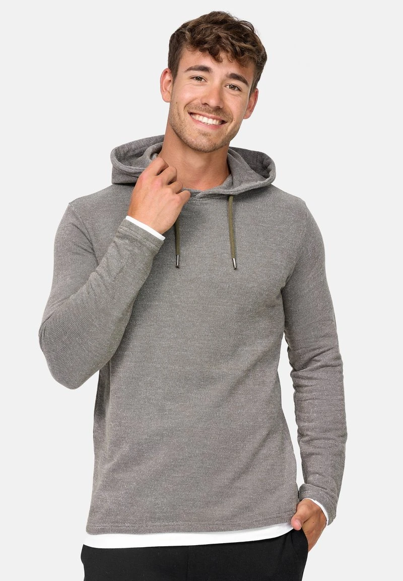 Indicode Jeans LONGIS - Kapuzenpullover - Navy - Image 5